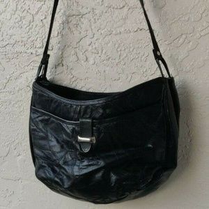 Vintage Antique Genuine Leather Shoulder Bag Purse